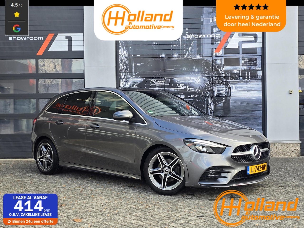 Mercedes-Benz B-klasse - 180 Premium Plus|AMG |PANO - AutoWereld.nl