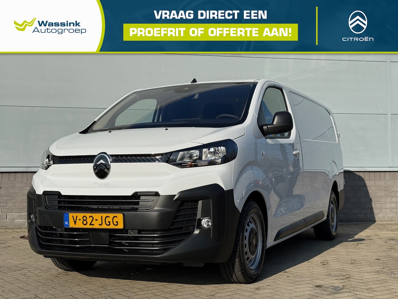 Citroën Jumpy - GB 2.0 BlueHDi 145pk L3 | Trekhaak | Reservewiel | Houten Afwerking Laadruimte | Cruise Co - AutoWereld.nl