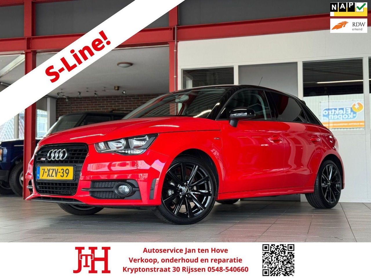 Audi A1 Sportback - 1.2 TFSI S-Line*CruiseControl*Navi*Sportief*Airco* - AutoWereld.nl