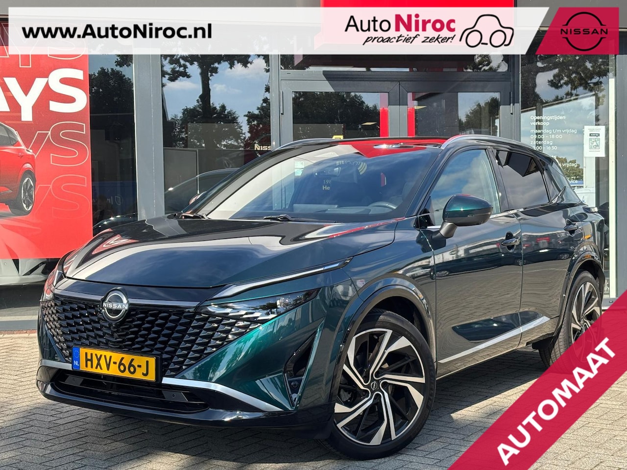Nissan Qashqai - MHEV 158 Xtronic Tekna Plus | PANORAMADAK | HEAD-UP DISPLAY | BOSE AUDIO | LEDER | MASSAGE - AutoWereld.nl