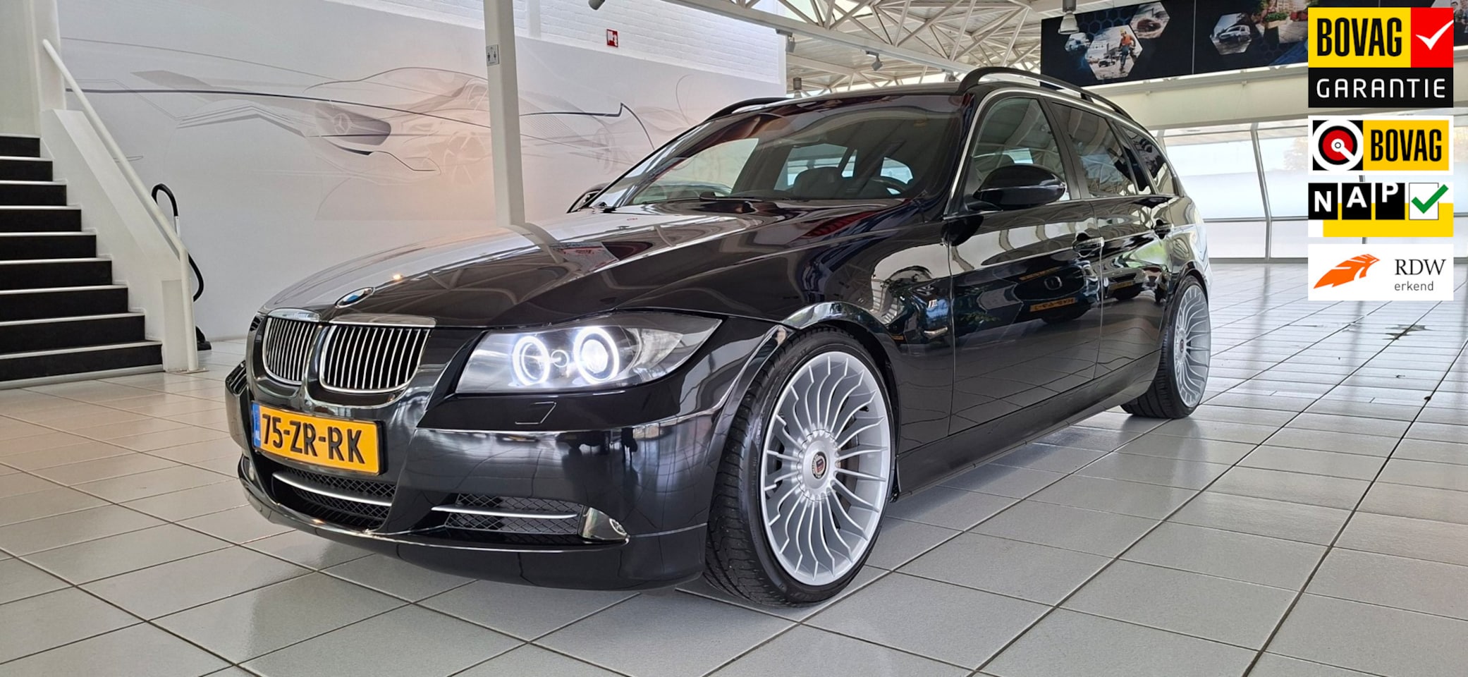 BMW 3-serie Touring - 335i High Executive 550pk/handbak! Absolute nieuwstaat! - AutoWereld.nl