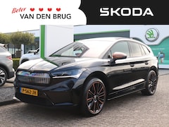 Skoda Enyaq iV - 80 Founders Edition Black | Warmtepomp | Panoramadak | 360 camera | Elektr. voorstoelen in