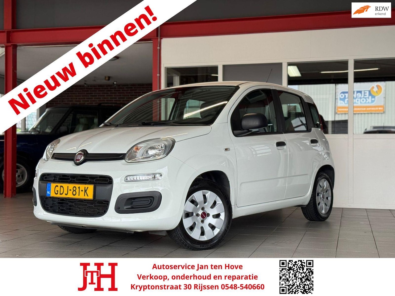 Fiat Panda - 1.2 Edizione Cool*Airco*Elektrische ramen*Nieuwe distributieriem* - AutoWereld.nl