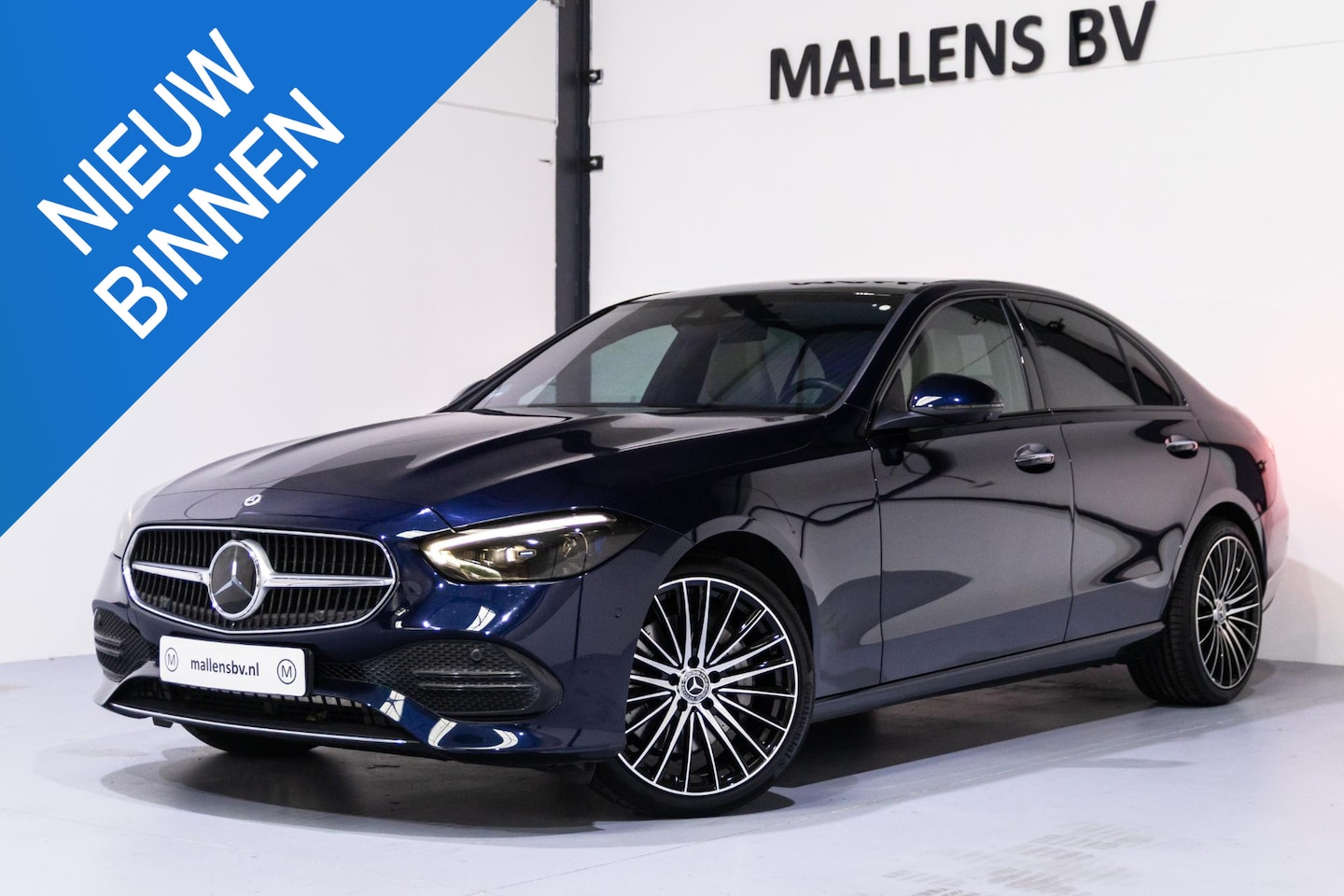 Mercedes-Benz C-klasse - 300 4MATIC AMG Line VOL/PANO/MEMORY/LEER/HUD/360/STOELVENTILATIE - AutoWereld.nl