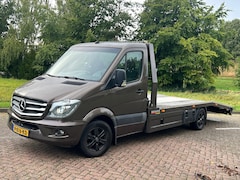 Mercedes-Benz Sprinter - 319 3.0 CDI 432 V6 Kegger Euro6 Autotransporter Oprijwagen 7-traps automaat Lichtbalk Xeno