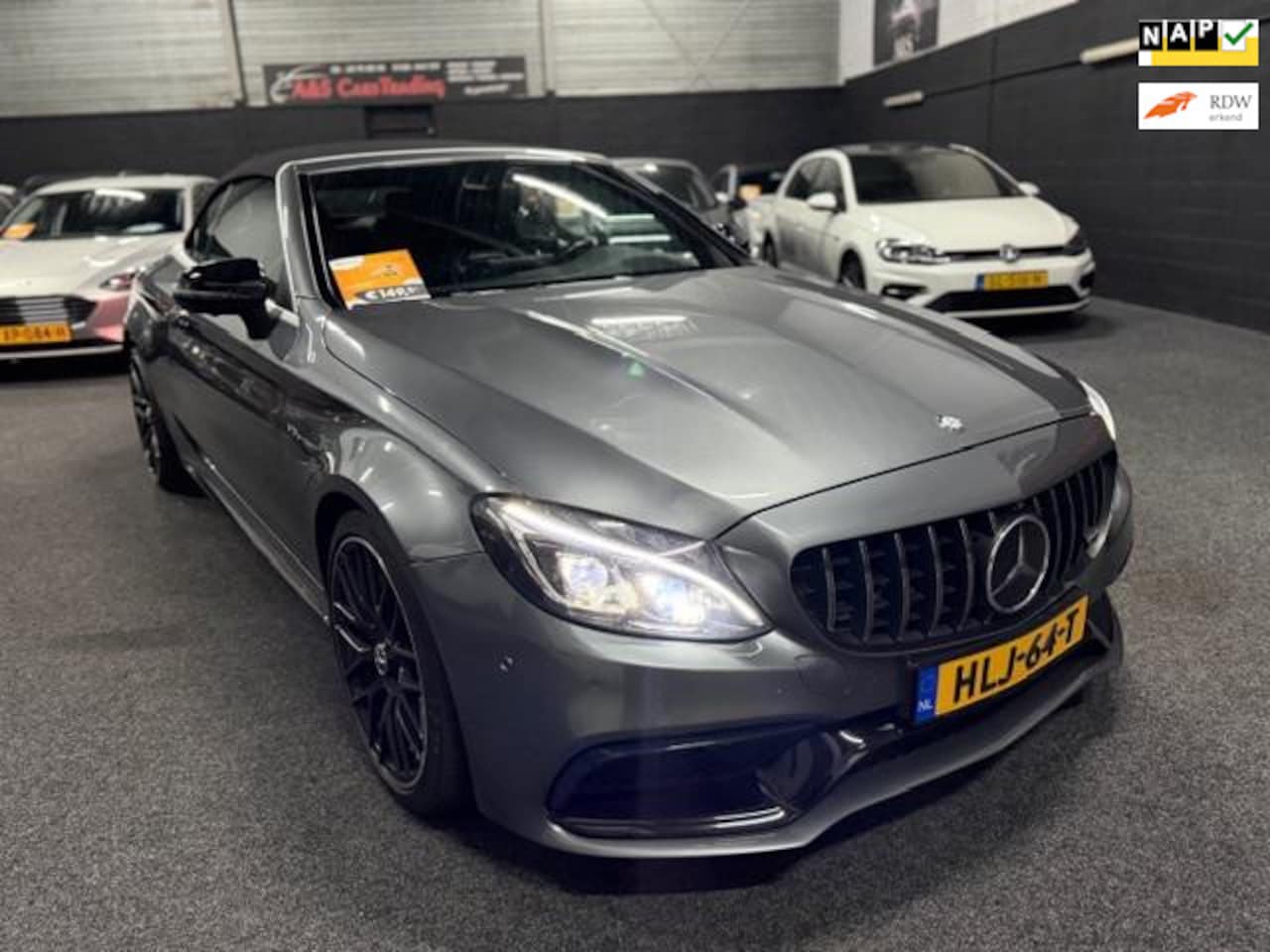 Mercedes-Benz C-klasse Cabrio - AMG 63 S VOLLL OPTIES!!!!! - AutoWereld.nl