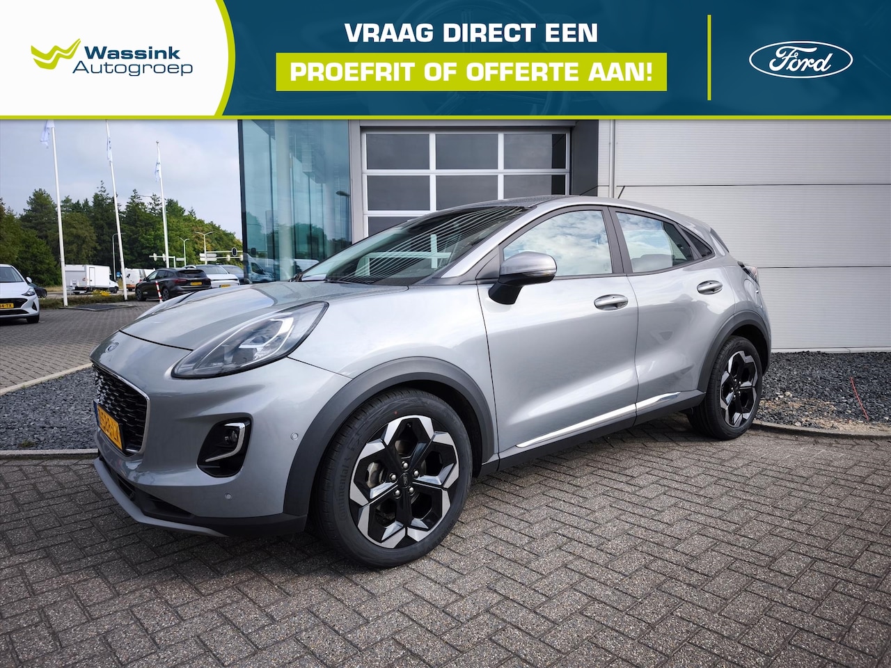Ford Puma - 1.0i Ecoboost Hybrid 125pk Titanium | 18 inch | Camera | Navigatie | Winter pack - AutoWereld.nl