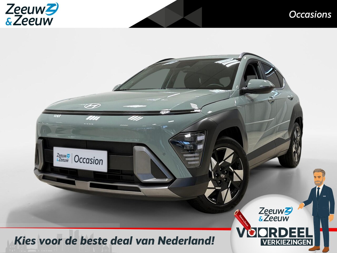 Hyundai Kona - 1.6 GDI HEV Comfort Smart 1.6 GDI HEV Comfort Smart - AutoWereld.nl
