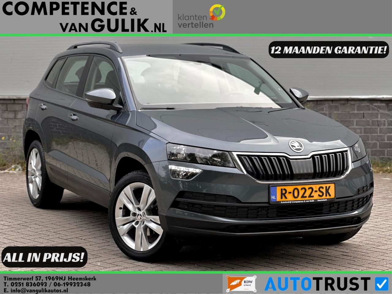 Skoda Karoq - 1.0 TSI Style Business | Camera | Navigatie | Carplay | Garantie | - AutoWereld.nl