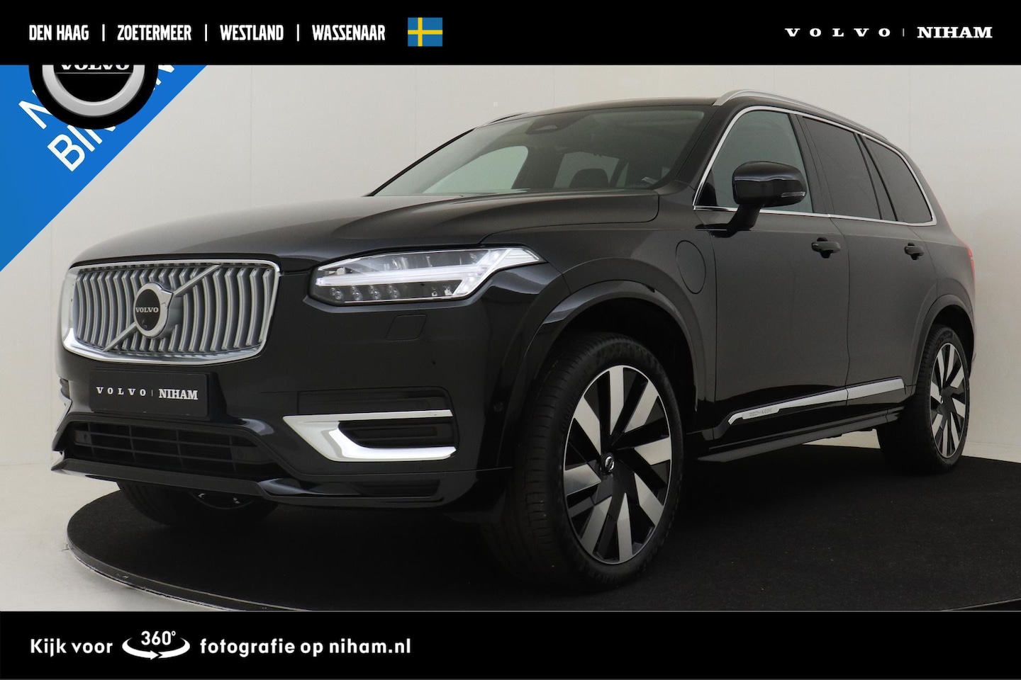 Volvo XC90 - T8 RECHARGE AWD ULTIMATE BRIGHT *FULL OPTIONS!* -PANO.DAK|360°CAM|BOWERS&WILKINS|LUCHTVERI - AutoWereld.nl