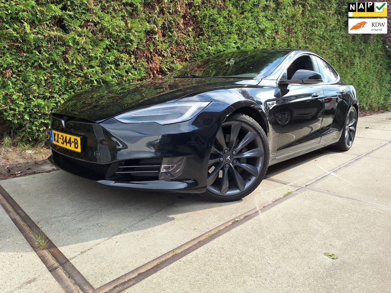 Tesla Model S - 90D Base 90D Base (FREE SUPERCHARGING LEVENSLANG!!!) - AutoWereld.nl