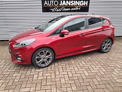 Ford Fiesta - 1.0 EcoBoost Hybrid ST-Line X en Schuif/kanteldak | Clima | Cruise | Navigatie | Camera |