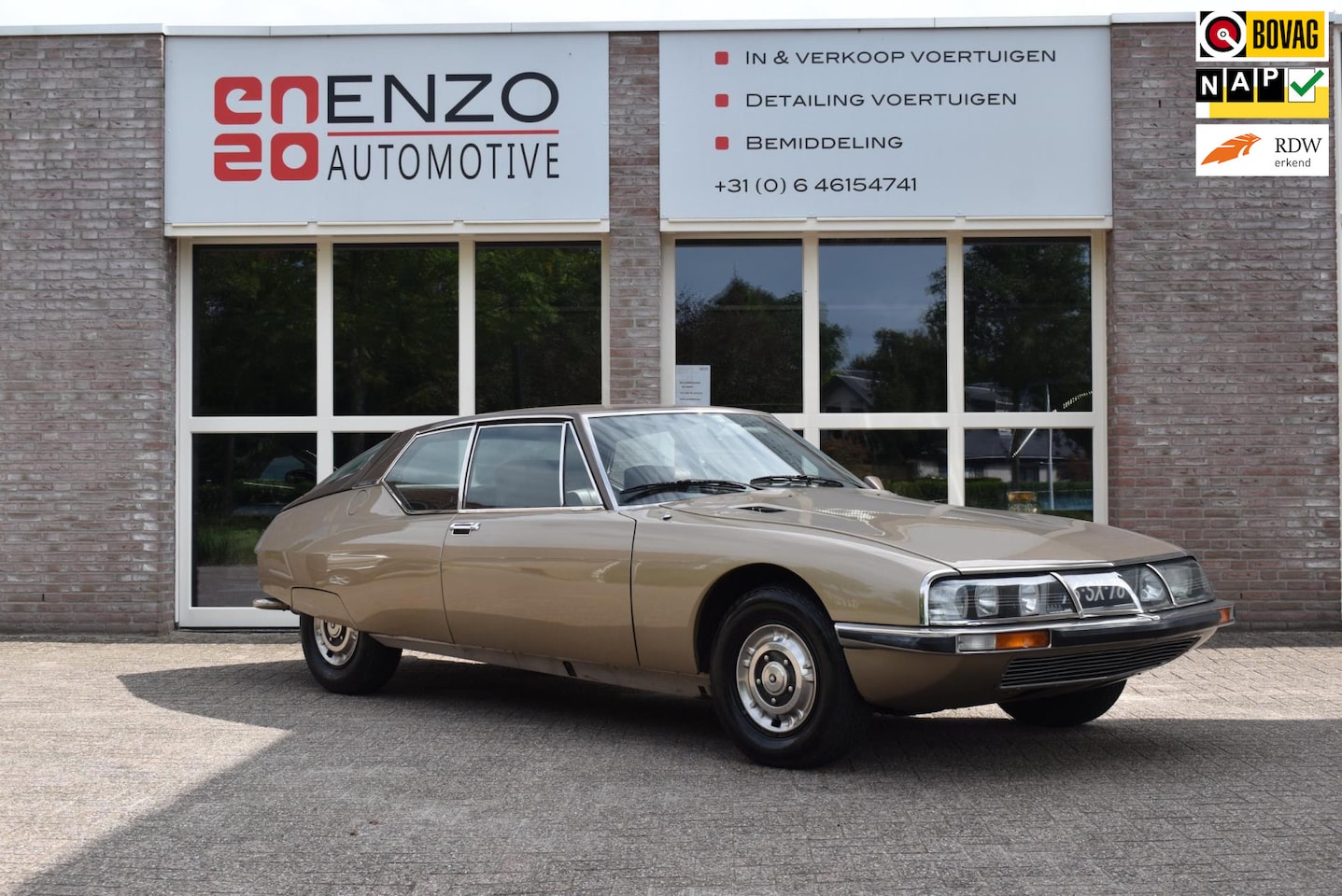 Citroën SM - Nederlands geleverd 2e eigenaar Patina Mooiste van Nederland Maserati motor - AutoWereld.nl