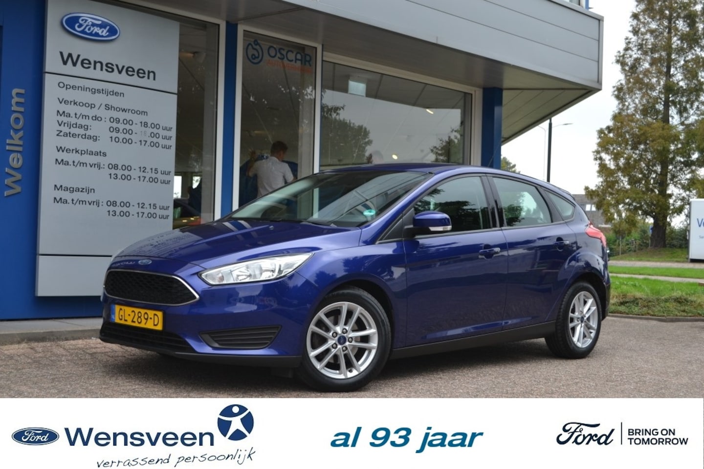 Ford Focus - 1.0T 100pk ECOBOOST Trend | nieuwe distributie, trekhaak - AutoWereld.nl