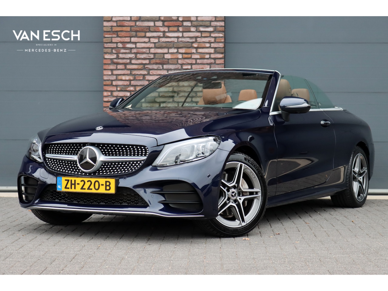 Mercedes-Benz C-klasse Cabrio - 200 AMG Line Premium+ | Luchtvering | Distronic+ | Burmester | Memory "| Airscarf | Leder - AutoWereld.nl
