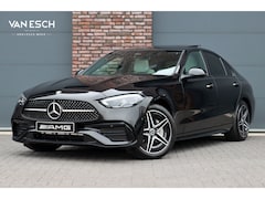 Mercedes-Benz C-klasse - 300 e AMG Line Aut9 | Panoramadak | Memory | Surround Camera | Leder | Trekhaak | Keyless