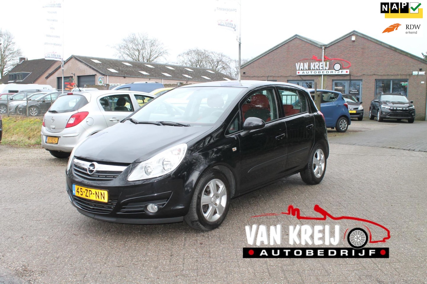 Opel Corsa - 1.2-16V Enjoy 1.2-16V Enjoy, 5drs, Airco, Lm, Cruise Panorama, 45029km+Nap - AutoWereld.nl