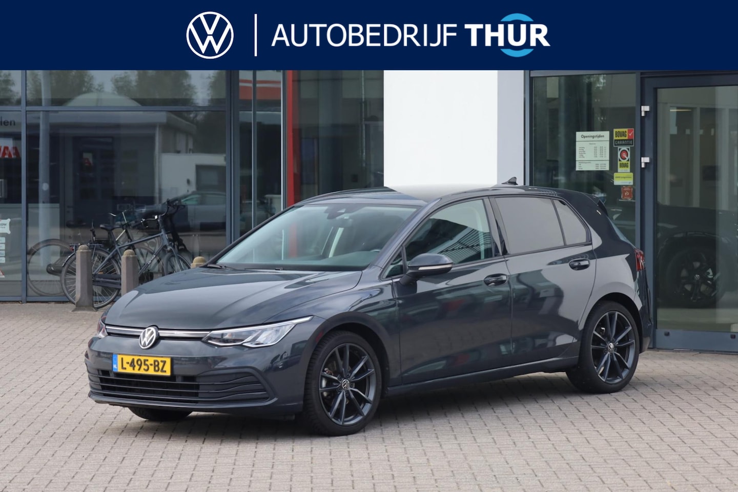 Volkswagen Golf - 1.0 TSI Golf 66KW/90PK, privacy glas, trekhaak 18" LMV, LED verlichting, ACC, multifunctio - AutoWereld.nl