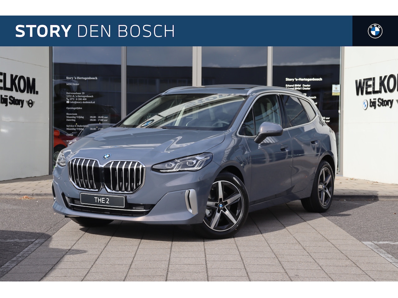 BMW 2-serie Active Tourer - 225e xDrive Automaat / Trekhaak / Sportstoelen / Achteruitrijcamera / Adaptieve LED / Comf - AutoWereld.nl