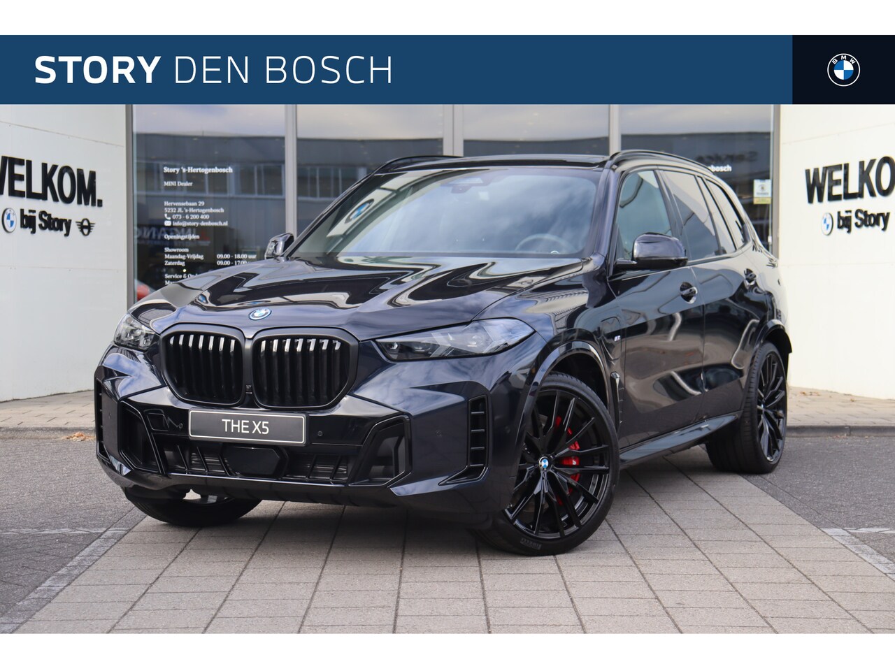 BMW X5 - xDrive50e M Sport Automaat / Panoramadak / Trekhaak / Massagefunctie / Parking Assistant P - AutoWereld.nl