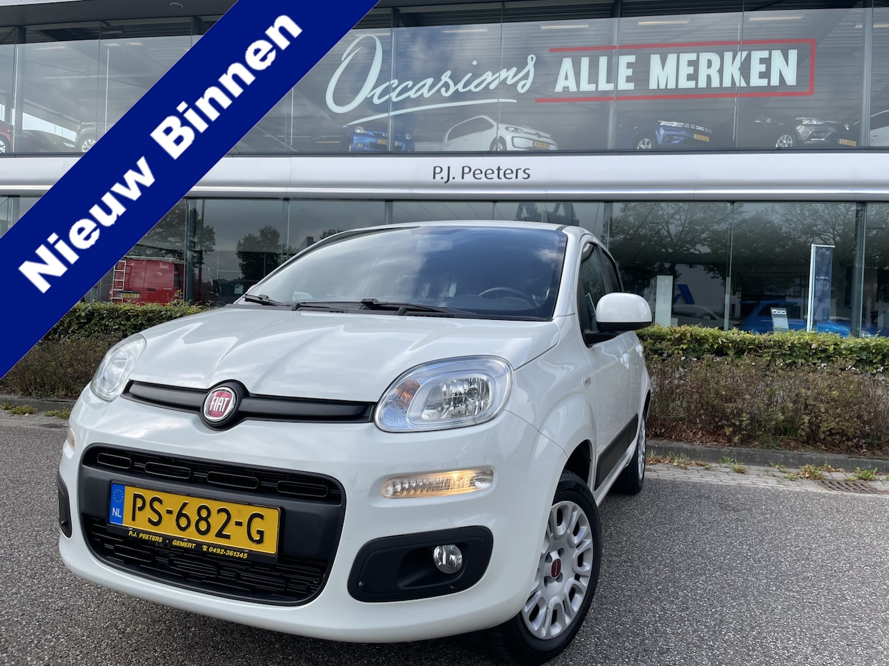 Fiat Panda - 0.9 TwinAir Lounge Airco - Radio - Bluetooth - Mistlampen voor - stuur multifunctioneel - - AutoWereld.nl