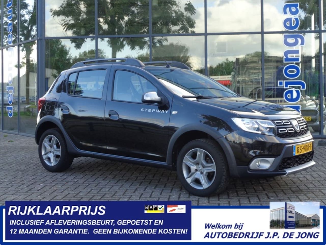 Dacia Sandero - 0.9 TCe SL Stepway Stepway 90 PK AUTOMAAT Hoogzit Airco Navigatie Camera Cruise Parkeersensoren 1e eigenaar - AutoWereld.nl