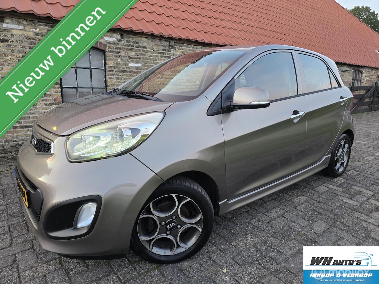 Kia Picanto - 1.0 CVVT Super Pack | Led | Leder | PDC - AutoWereld.nl