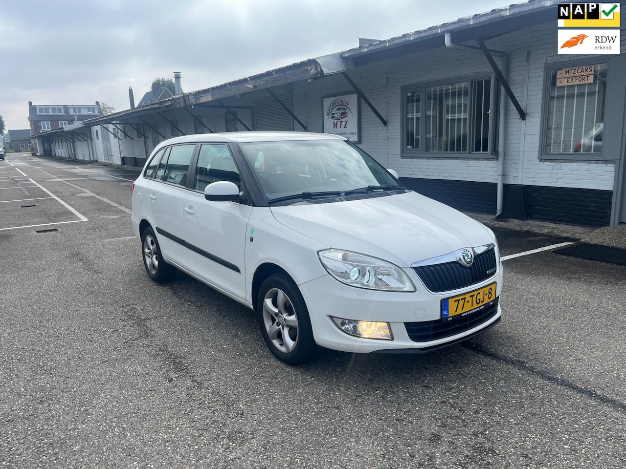 Skoda Fabia Combi - 1.2 TDI Greenline Cruise / Airco / NIEUWE APK - AutoWereld.nl
