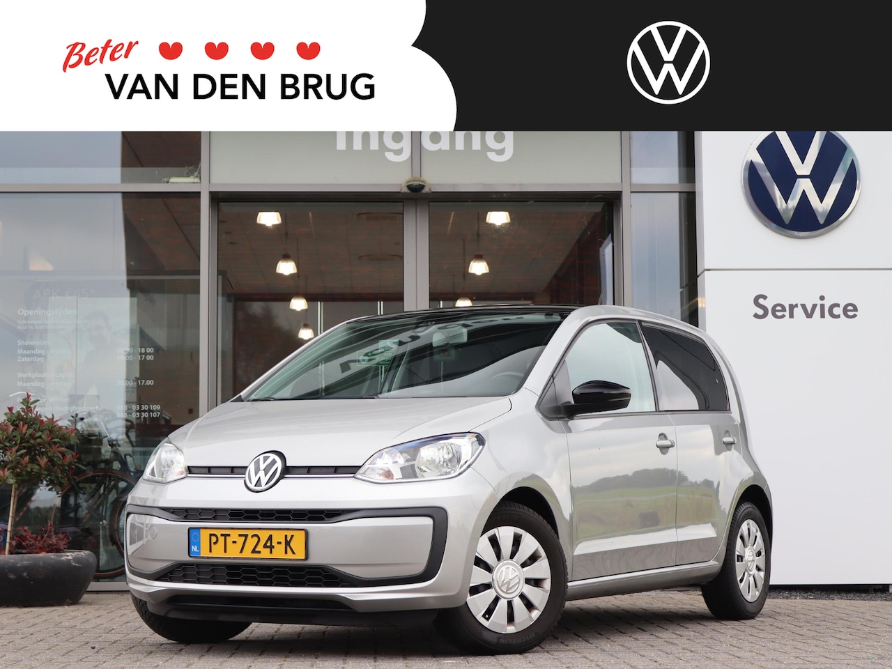 Volkswagen Up! - 1.0 60 pk BMT move up! | Camera | Cruise Control | Climatronic | Bluetooth | DAB | multifu - AutoWereld.nl