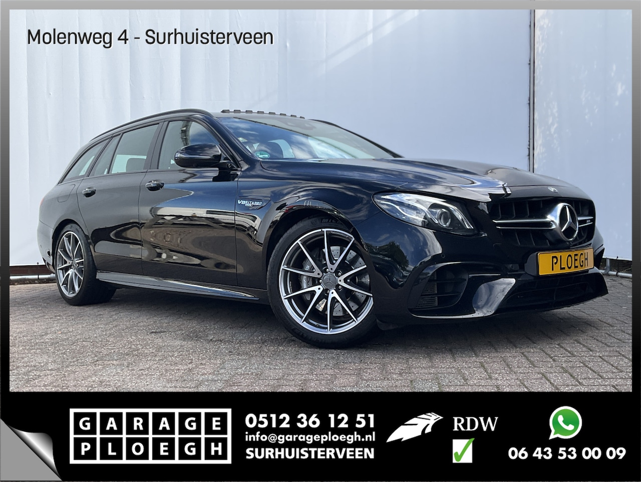 Mercedes-Benz E-klasse Estate - AMG 63 4MATIC+ Pano Burmester HUD Stoelverw+Ventilatie Sfeerverl Dealer-Serviced! - AutoWereld.nl