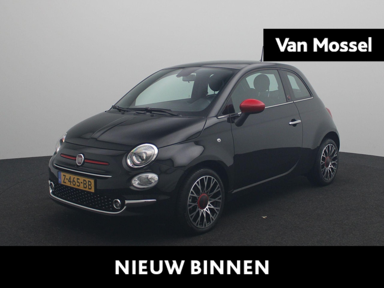 Fiat 500 - 1.0 Hybrid RED | Apple & Android Carplay | Cruise Control | Panoramadak | Parkeersensoren - AutoWereld.nl