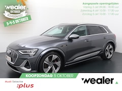 Audi e-tron - S quattro 95 kWh | 503 PK | SoH 100% | Trekhaak | S Line | half lederen bekleding | Lichtm