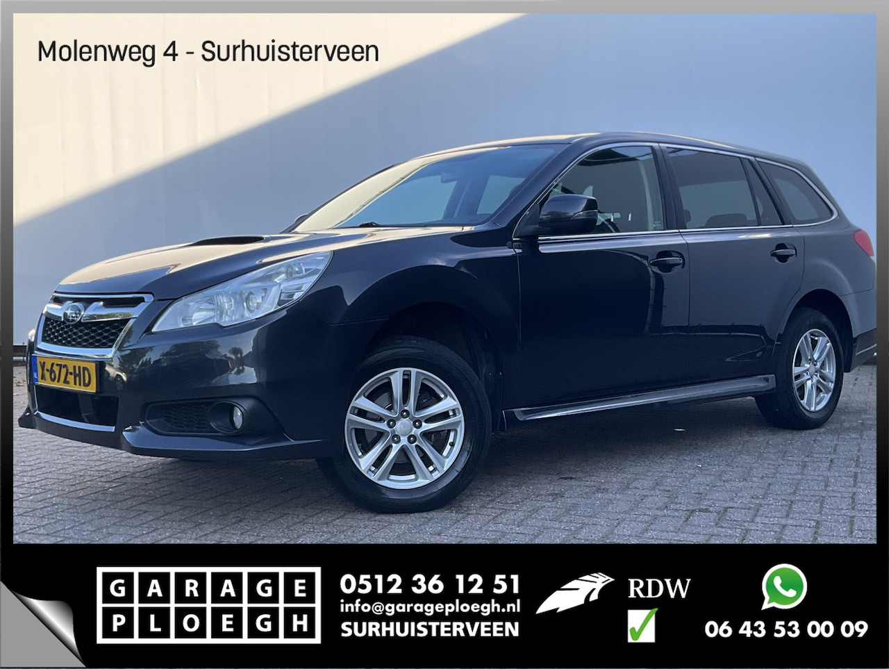 Subaru Legacy Touring Wagon - 2.0 LPG Automaat Trekhaak Stoelverw Camera Voll.Onderhouden! - AutoWereld.nl