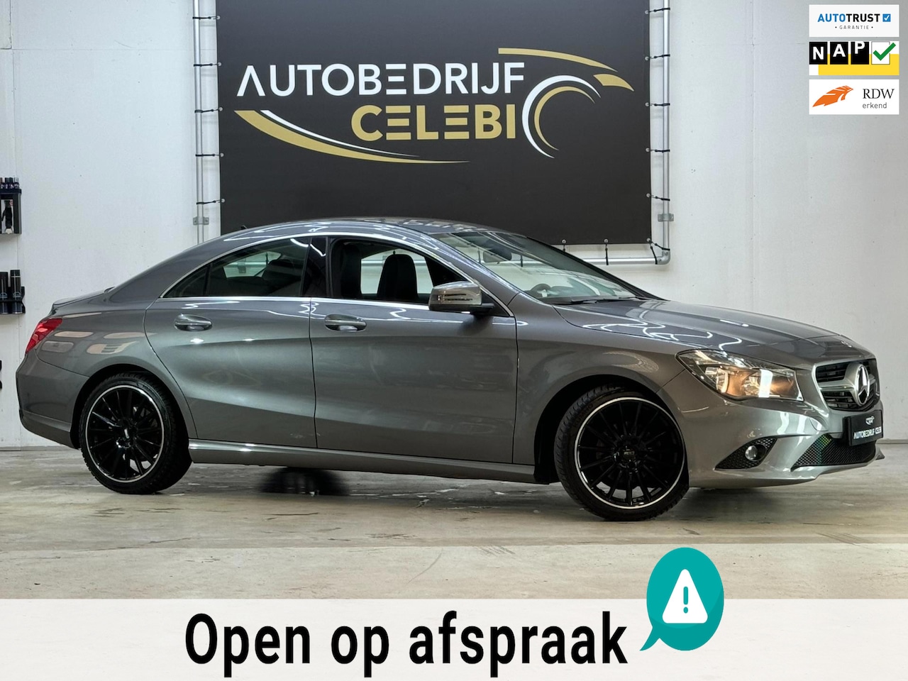 Mercedes-Benz CLA-Klasse - 180 BlueEFF.Edition 2013 GRIJS LM18 - AutoWereld.nl