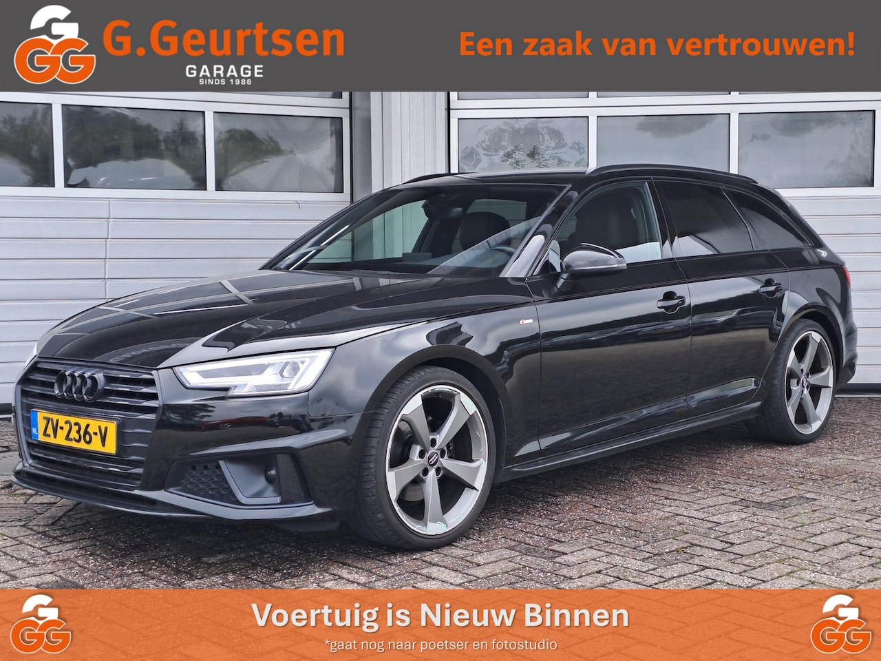 Audi A4 Avant - 35 TFSI 2X S-line black edition, Volleder, LED, Rode Stiksels, Navigatie, Cruise Control, - AutoWereld.nl