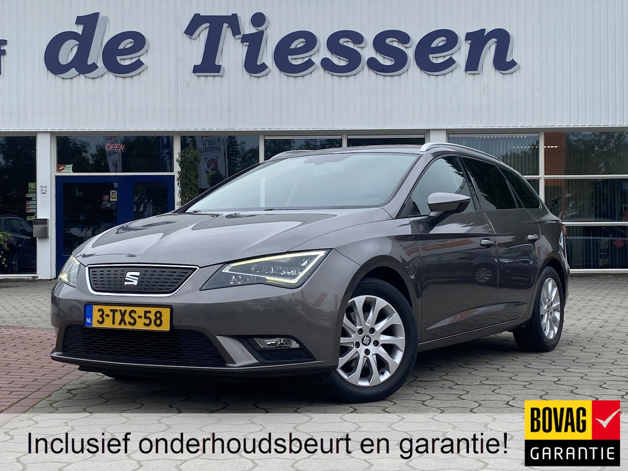 SEAT Leon ST - 1.6 TDI Style Business Ecomotive 111PK Trekhaak, LED, Rijklaar met beurt & garantie! - AutoWereld.nl