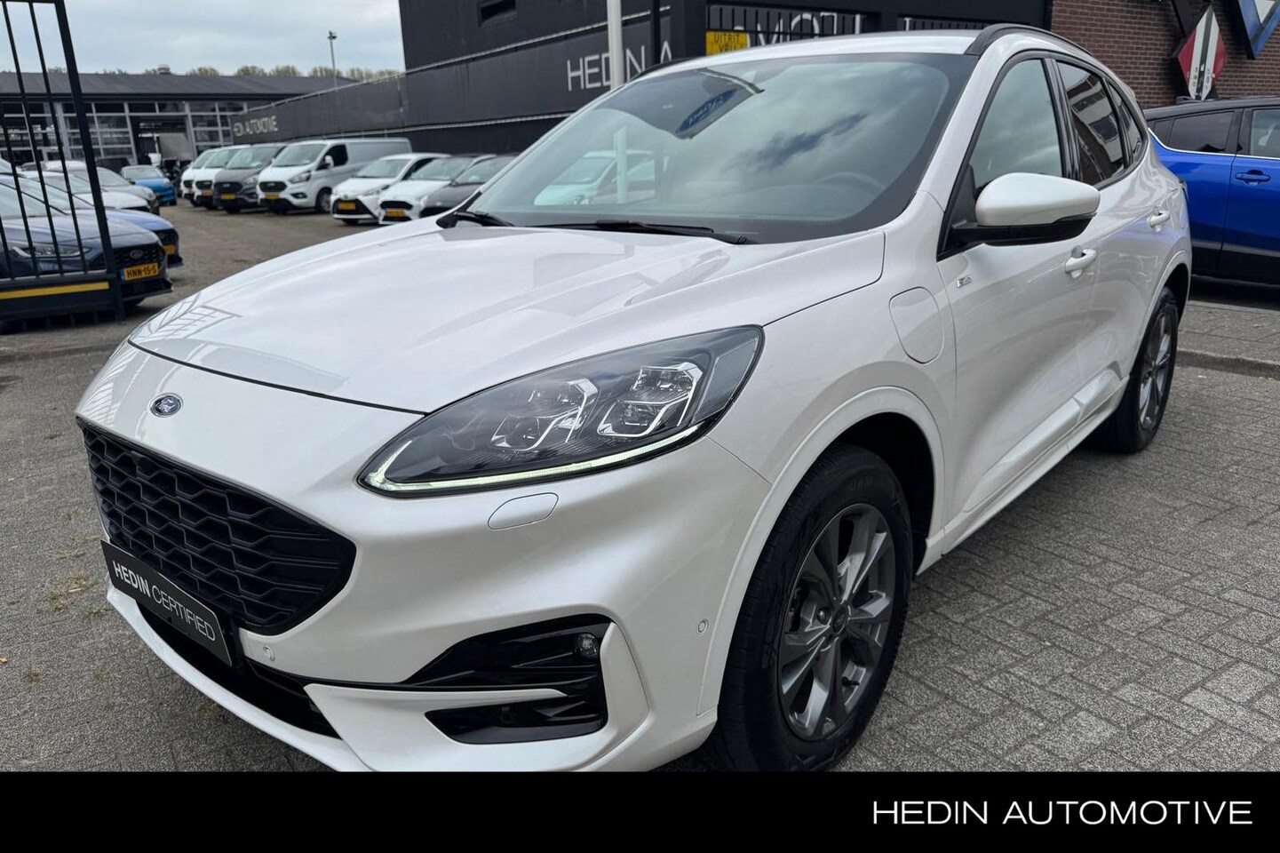Ford Kuga - 2.5 PHEV ST-Line X | Winter Pack | BLIS | White Platinum - AutoWereld.nl