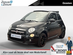 Fiat 500 C - 0.9 TwinAir Lounge | Cabrio | Airco | Bluetooth | Leer | Sportwielen | Radio/CD | 12 Maand
