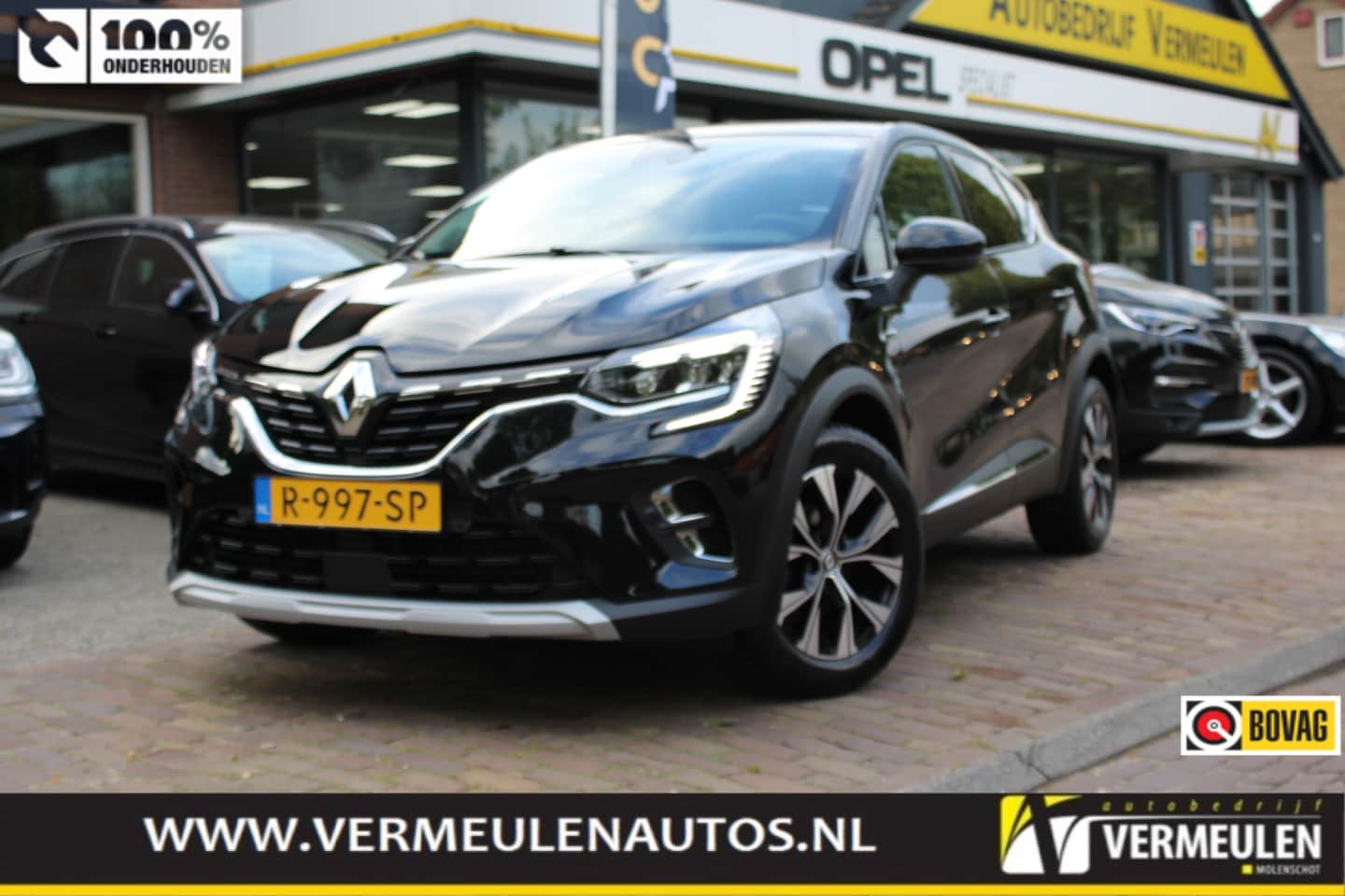 Renault Captur - 1.0 TCe 90 Techno + 17"/ Navi/ Clima/ Camera/ Virutal/ CarPlay/ Full-LED/ NL auto - AutoWereld.nl