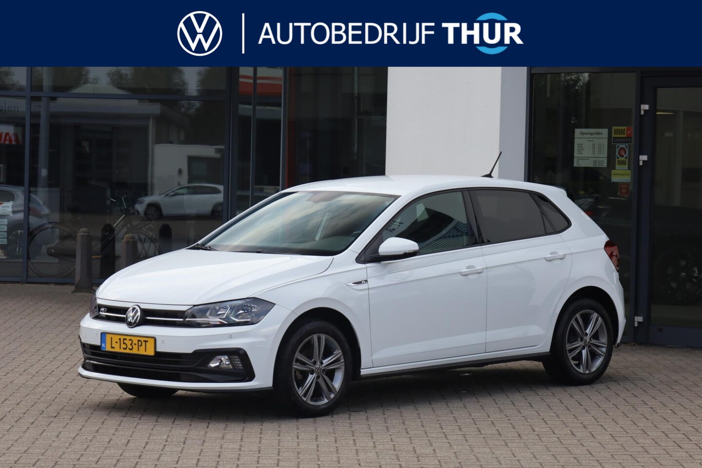 Volkswagen Polo - 1.0 TSI Highline Business R 70KW/95PK DSG, privacy glas, digital cockpit, R-Line, zwarte h - AutoWereld.nl