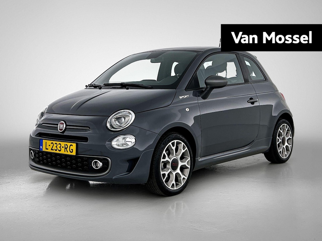 Fiat 500 - 1.0 Hybrid Sport | Panoramadak | Navigatie | Climate control | Cruise Controle | TFT -sche - AutoWereld.nl