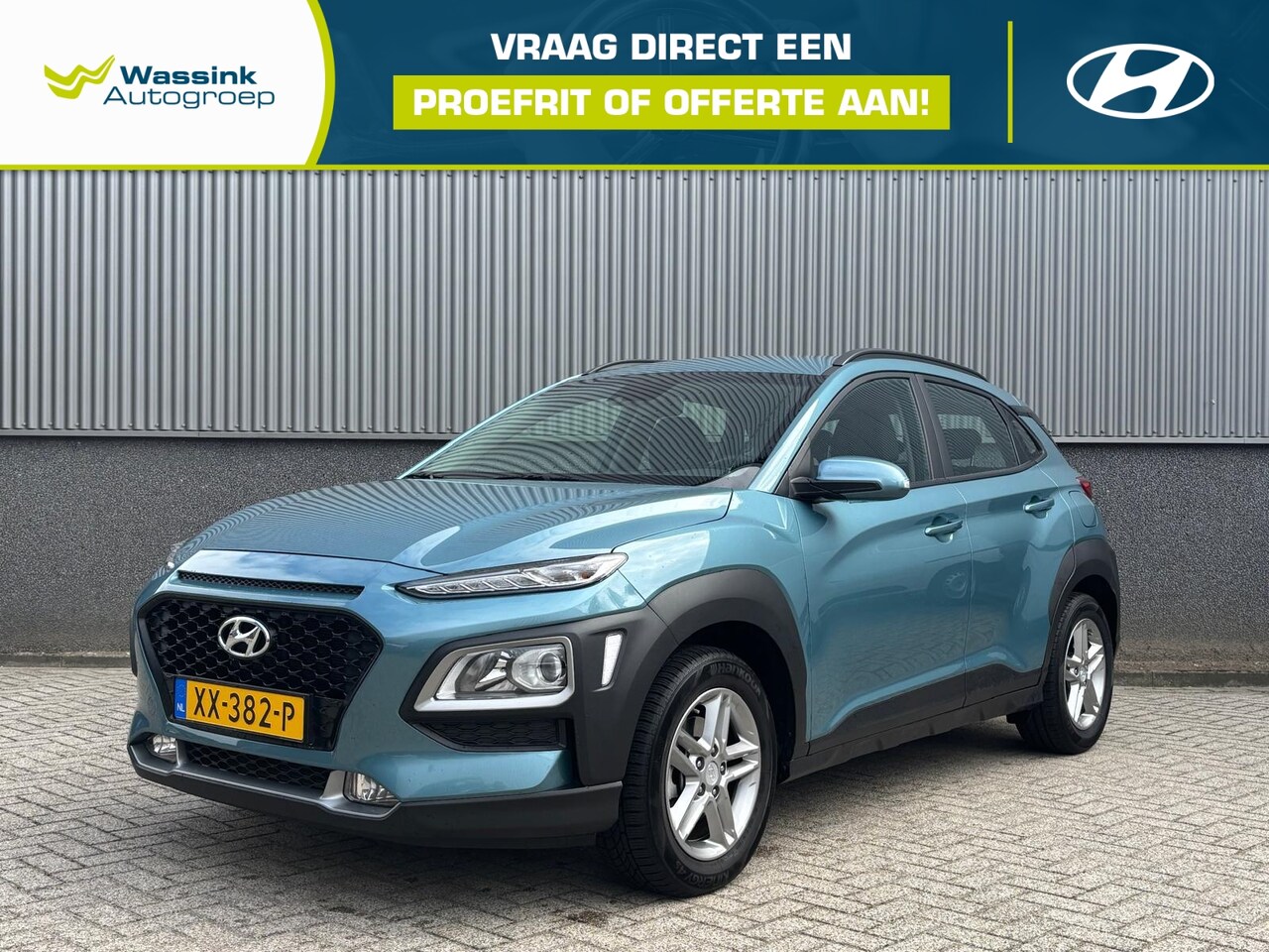 Hyundai Kona - 1.0 T-GDI 120pk 2WD Comfort | Navigatie | Cruise Control | Camera Achter | Parkeersensoren - AutoWereld.nl