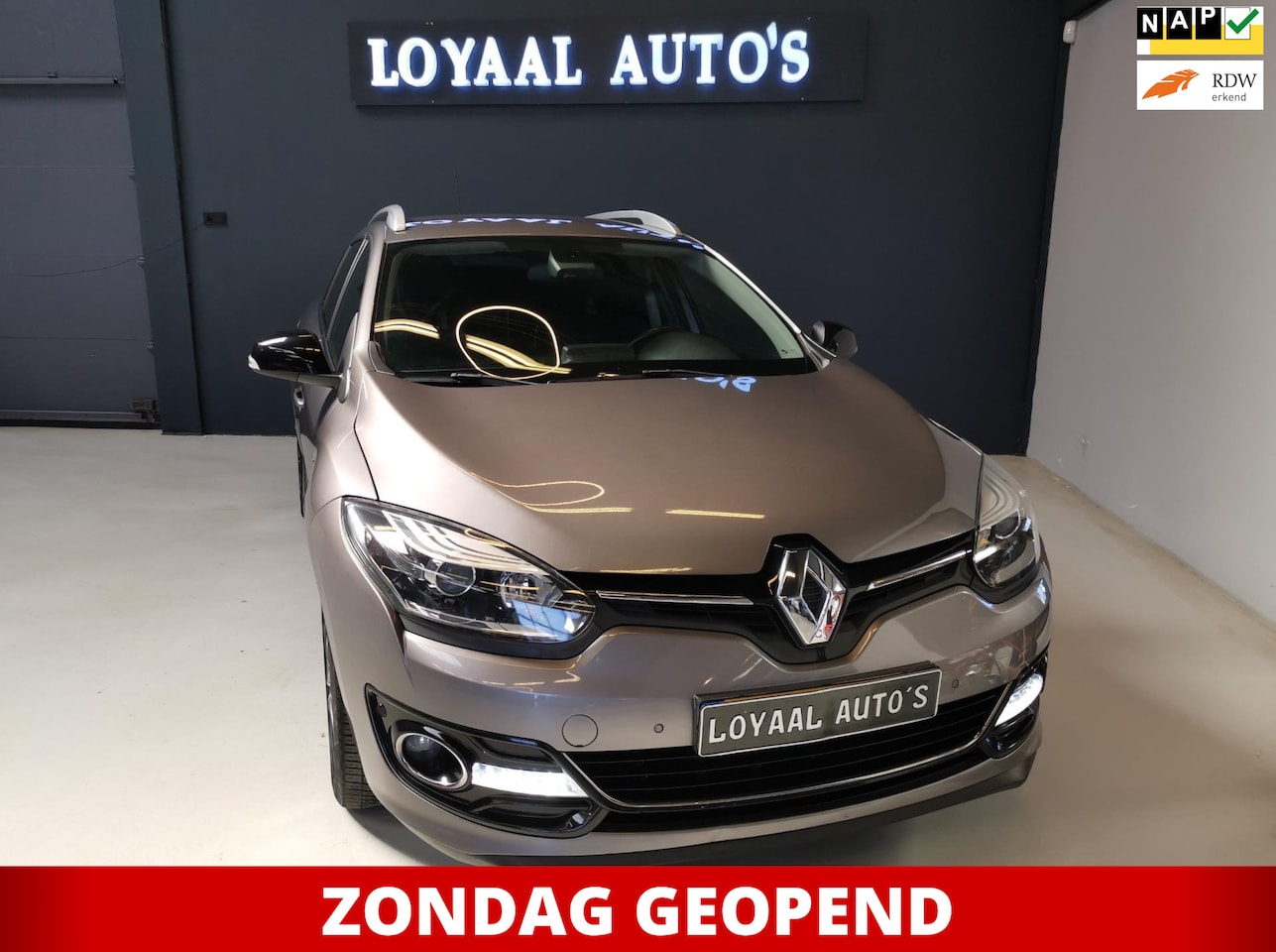 Renault Mégane Estate - 1.2 TCe Bose | NAVI | AIRCO | CRUISE | 1E EIGENAAR | PDC | NAP| APK. - AutoWereld.nl