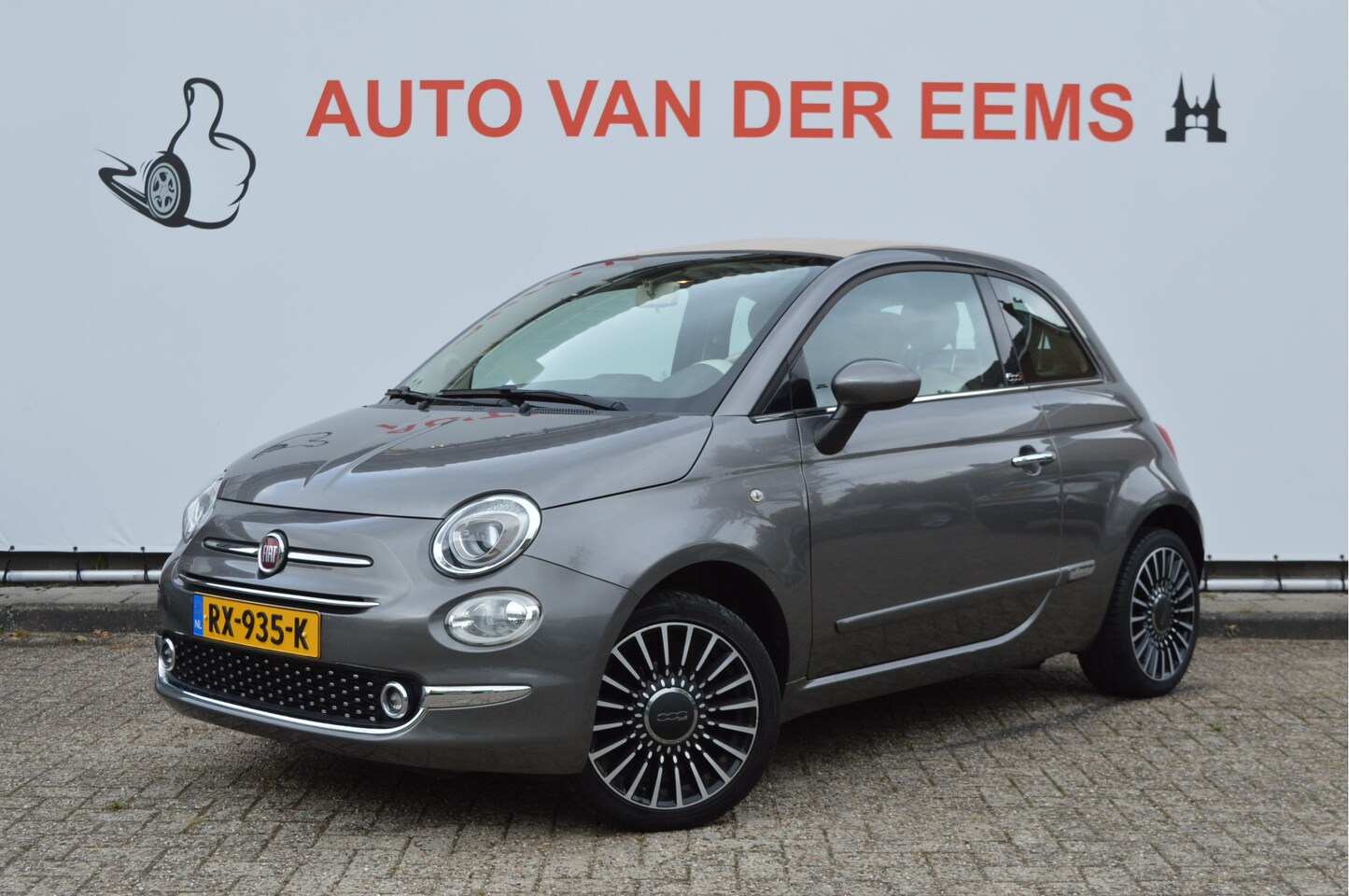 Fiat 500 C - 1.2 Lounge Clima / Cabrio / 58000KM!! - AutoWereld.nl
