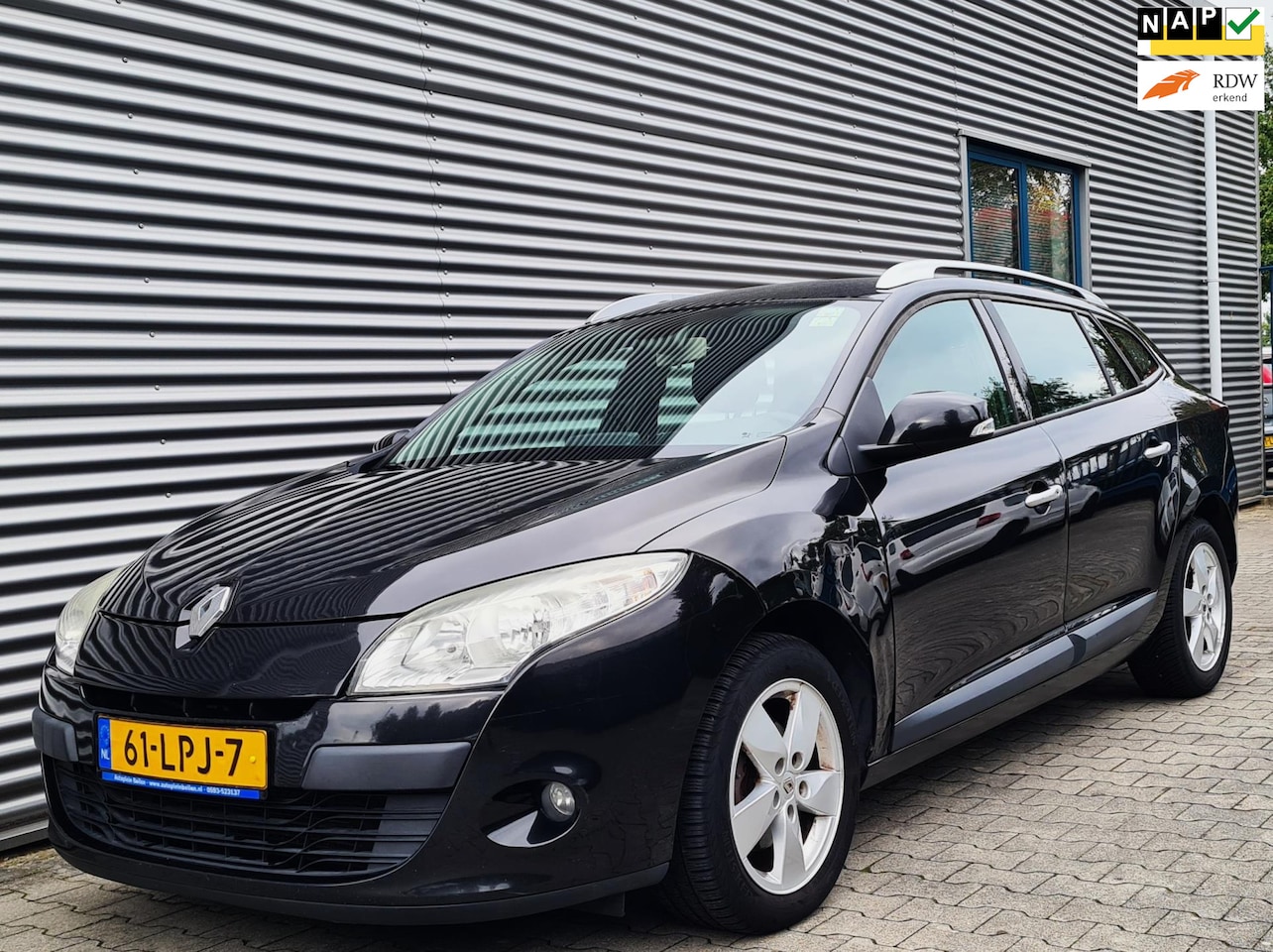 Renault Mégane Estate - 1.4 TCe BOSE 06-2010 Zwart Metallic - AutoWereld.nl