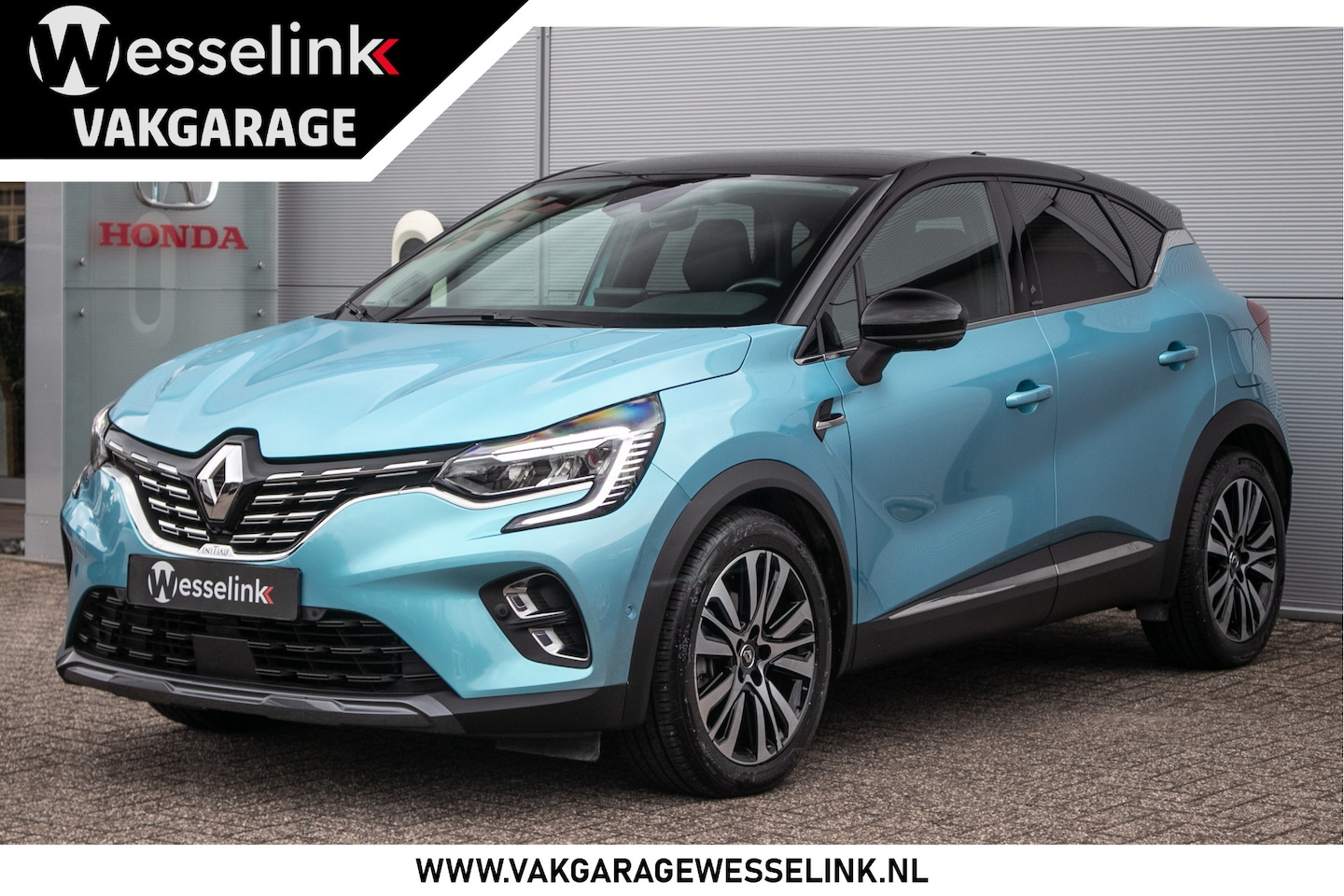 Renault Captur - 1.6 E-Tech Plug-in Hybrid 160 Initiale Paris Leer | Ad. Cruise | Stoelverw. | Elect. stoel - AutoWereld.nl