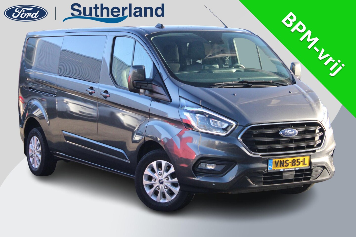 Ford Transit Custom - 300 2.0 TDCI L2H1 Limited DC | Dubbele Cabine | Xenon | Trekhaak | Elek. Verstelbare Stoel - AutoWereld.nl