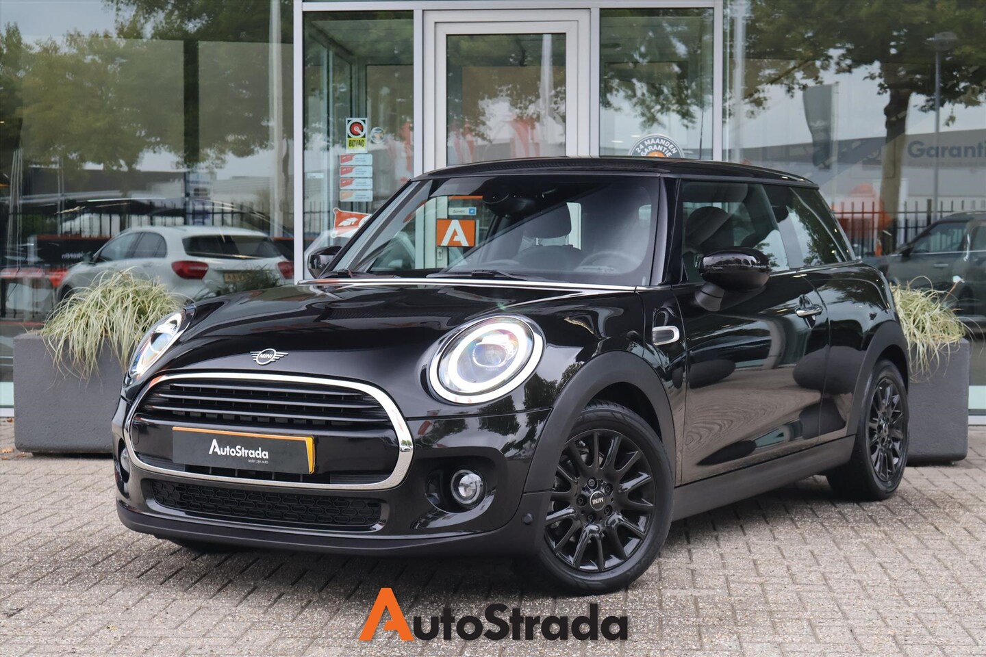 MINI Cooper - Mini 3-Deurs (f56) 1.5 136pk | Union Jack | Virtual | Keyless | Navigatie | Climate | Crui - AutoWereld.nl