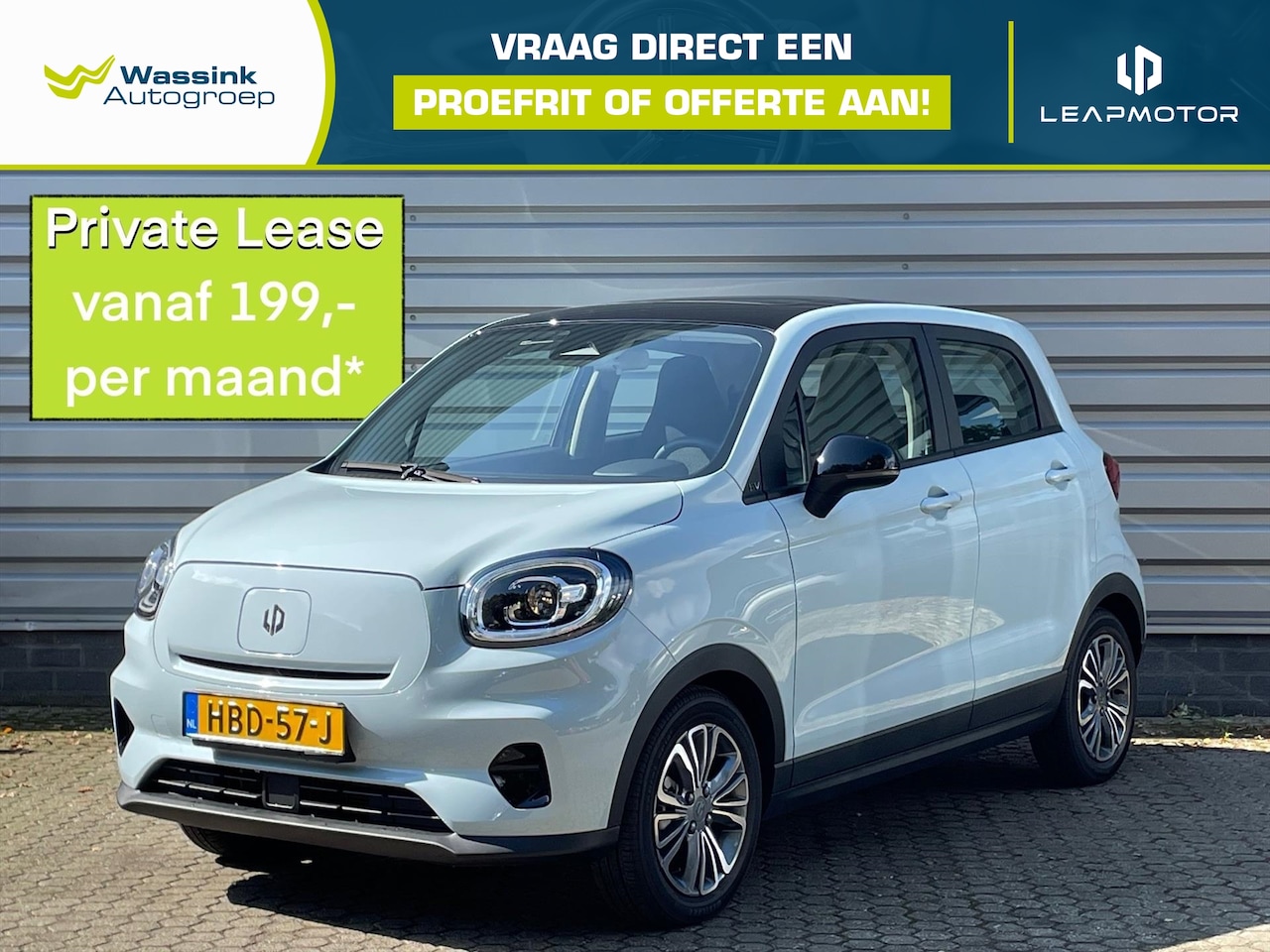 Leapmotor T03 - EV 37,3 kWh 95pk Design I €199,- Private Lease Actie! | 265km WLTP Range | - AutoWereld.nl