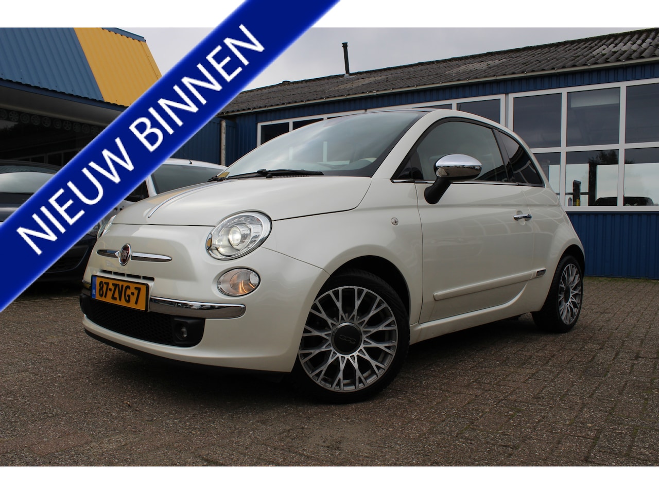 Fiat 500 - 0.9 TwinAir 'Lounge' Clima - Leder - Xenon - AutoWereld.nl